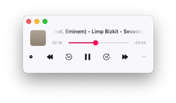 mini player window