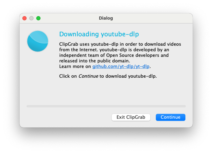 Relaunch ClipGrab