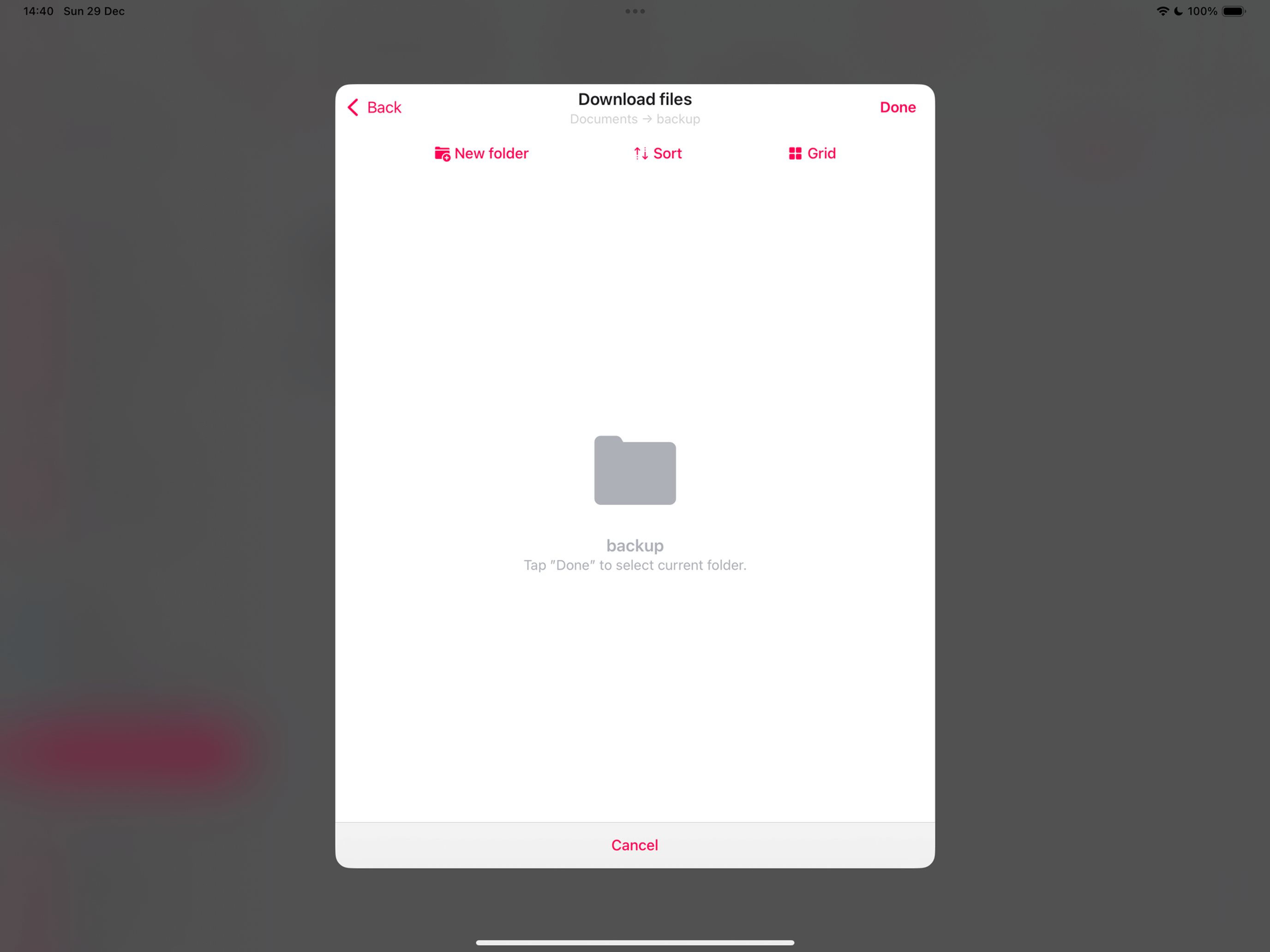 Download Backup