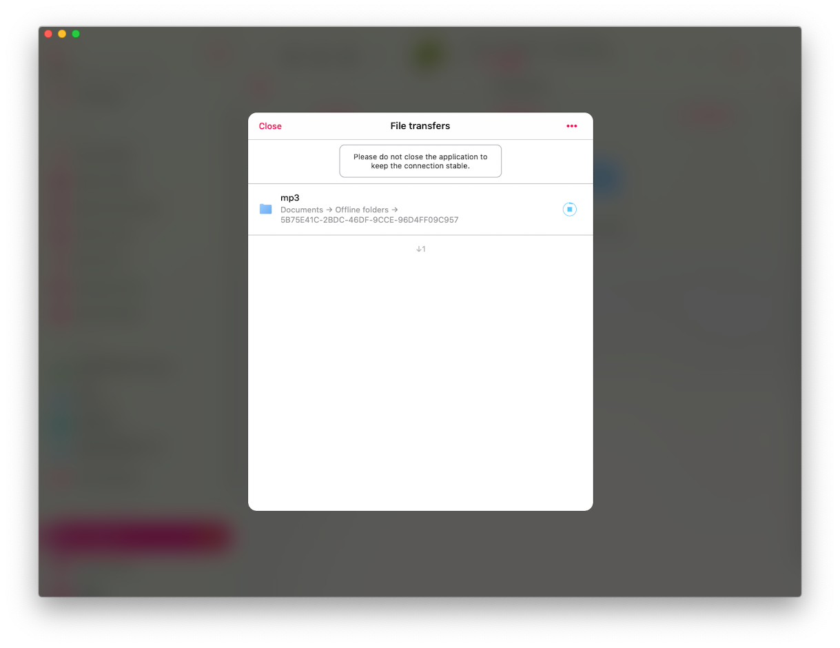 Transfer Queue