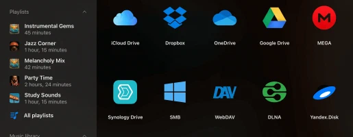 Streaming de música al núvol